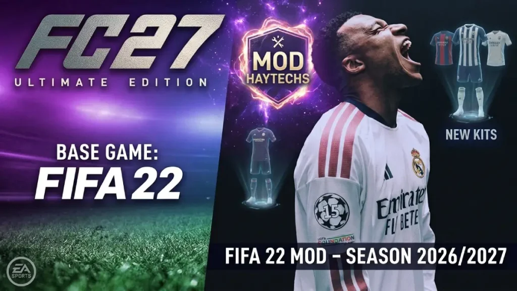 FIFA 22 FC 27 Mod Edition download and installation guide banner